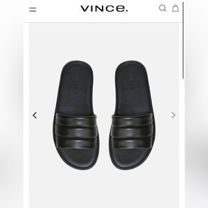 VINCE Luxury slides NEW
